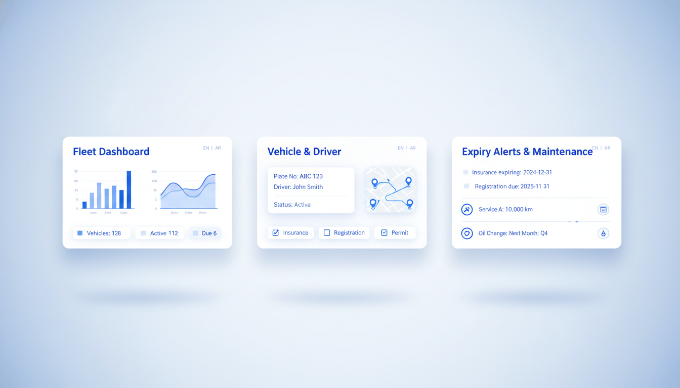 Fleet Management System preview